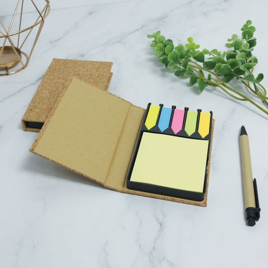 STK-006C Cork Sticky Memo