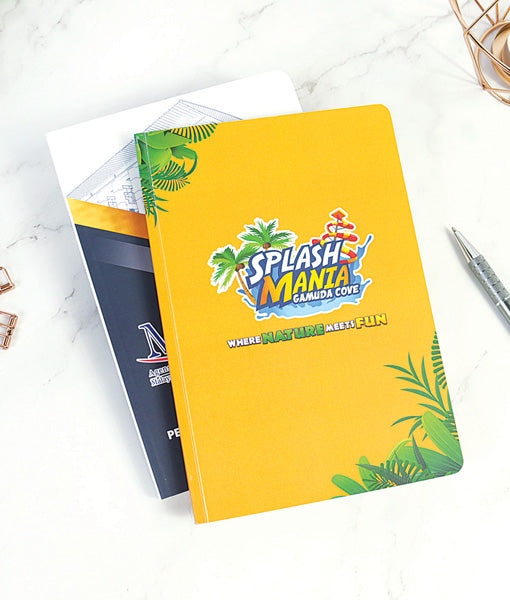 Soft Cover Sewn Notebook with Art Card Cover