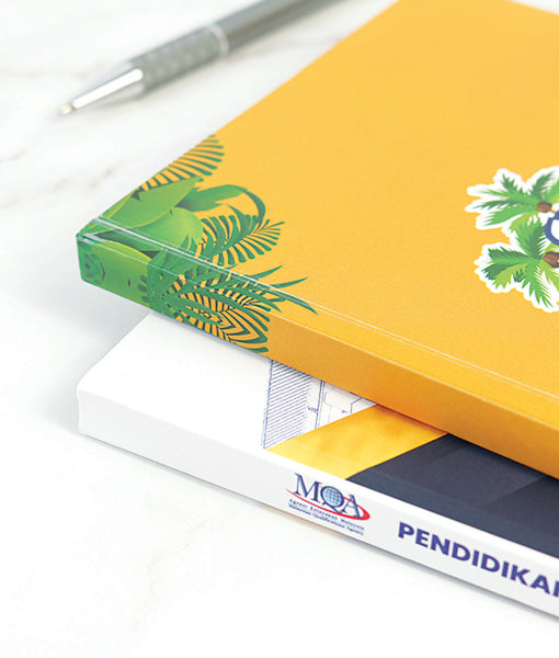 Soft Cover Sewn Notebook with Art Card Cover