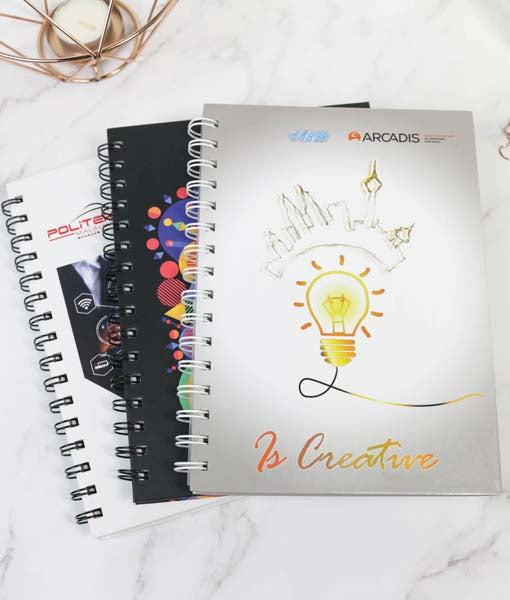 Wire-O Chipbord Notebook